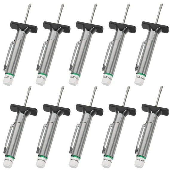 UPKOCH Tire Tread Depth Gauge Car Tire Thread Measuring Tool 10Pcs 3.2X0.9X0.5In