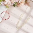 thumbnail image 4 of 1 Box 160Pcs Crimp Beads Covers 4mm Small Sterling Silver Plated Brass Half Round Open Crimp Bead Knot Covers Cap Cord End Caps, 4 of 7