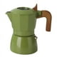 thumbnail image 1 of Cafetera y máquina de café espresso de estufa, cafetera italiana clásica, cafetera moka, cafetera de estilo antiguo, cafetera moka, 1 of 3