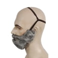 thumbnail image 3 of Morris Costumes LW443DBNGY Bargain Biblical Beard with Mustache for Adults - Brown & Gray, 3 of 3