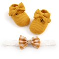 thumbnail image 2 of Infant Baby Boys Girls Slippers Cozy Fleece Booties Soft Bottom Warm Cartoon Socks Newborn Crib Shoes, 2 of 8
