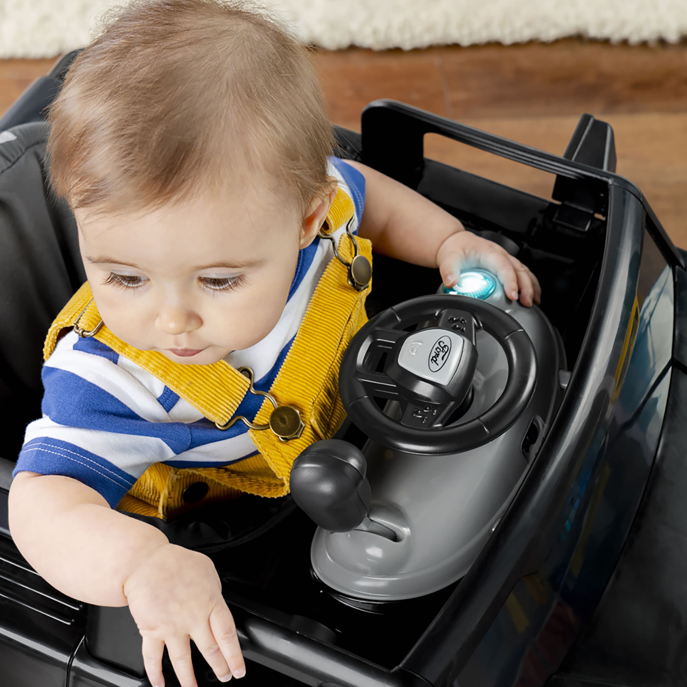 Bright Starts Ford F-150 4-in-1 Baby Walker with Removable Steering Wheel, Black - image 12 of 17