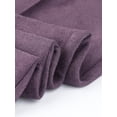 thumbnail image 5 of FALDAS CURVAS Leggings de Ante Sintético para Mujeres, Pantalones Ajustados de Cintura Alta, Color Violeta, 5 of 5