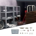 thumbnail image 1 of Estante de Mercancías Capas Yotijar para Garaje 1/64 Accesorios para Coche Juguetes Decoración de Diorama, 1 of 6