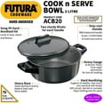 thumbnail image 2 of Hawkins/Futura L62 Hard Anodised Cook and Serve Stewpot/Bowl, 2-Liter, 2 of 7