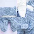 thumbnail image 5 of Manta para bebé unisex, bolsa de lona para cuidado del bebé, saco de dormir con capucha para bebé, recién nacido azul - s (0-3 meses), 5 of 5