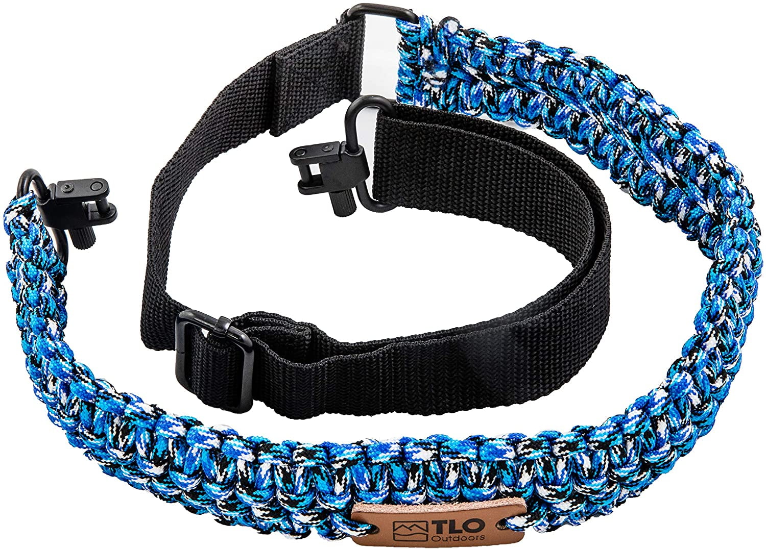 TLO Outdoors Adjustable 2-Point Paracord Gun Sling for Rifle, Shotgun