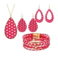 thumbnail image 2 of Día de San Valentín Conjunto de joyería para mujer Pendientes colgantes Collar del día de San Valentín para aniversario Celebraciones del día de, 2 of 8