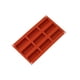 thumbnail image 2 of Wosthever Molde antiadherente para hornear pasteles de silicona de 9 cavidades, galleta, postre, Fondant, sartén rectangular, agujeros para Mousse, Herramientas y accesorios para hornear Wosthever HA080893-00, 2 of 6