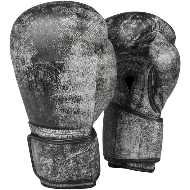 Title Boxing Distressed Glory Hook and Loop Training Gloves 14 oz