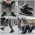 thumbnail image 5 of AOV GREEN LEAF Mens Athletic Running Tennis Shoes Lightweight Sport Gym Jogging Walking Sneakers US 7-12.5, 5 of 7