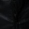 thumbnail image 5 of Fgnfyis Leather Jackets for Men Slim Fit Border Autumn Winter Motorcycle Casual Pu Plus Size Korean Style Mens Jackets Black XXXXL, 5 of 7
