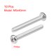 thumbnail image 2 of Tornillos de máquina M5x40mm Unique Bargains, tornillo de cabeza plana Phillips, 10 piezas, 2 of 3