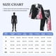 thumbnail image 4 of Balery Pink White Ocean Waves Pijama para Hombre de Dos Piezas con Manga Larga, Conjunto de Dormir y Descanso Suave con Bolsillos-Small, 4 of 7