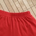 thumbnail image 3 of OYXSER Toddler Girls Outfits Baseball Embroidery Short Sleeve T-Shirts Shorts Clothing Set Cute Summer Short Set, Blue 6-12M, 3 of 7