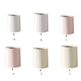 thumbnail image 4 of Moyic Cubo de basura ABS, cubo de basura de boca ancha, a prueba de golpes, estilo japonés, parte inferior antideslizante, cubo de Suministros de limpieza para el hogar Blanco Pequeño, 4 of 6