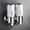 B_Base#89, variant on Wall Mounted Soap Dispenser | Manual Press Shower Bottle | No-Drill Installation | Transparent Holder | Space-Saving Bathroom & Hotel Accessories | Sturdy Material | Shampoo &