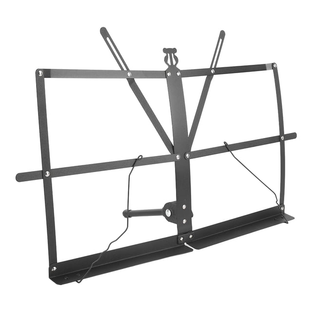 Soporte plegable para partituras Bling Bling de Metal ajustable portátil