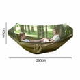 thumbnail image 2 of Camping Hammock With Mosquito Net,Outdoor Travel Swing Sleeping Hammock For Hiking Backpacker - army green, 2 of 5