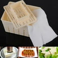 thumbnail image 3 of Tofu Maker Press Mold Kit+ Cheese Cloth DIY Soy Pressing Sets Mould P4W6 Z3B9, 3 of 9