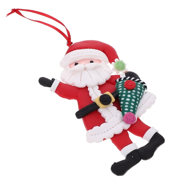 OHOIOLLA Santa Claus Hanging Ornament Multi Color Christmas Tree Decoration for Festive Xmas Decor