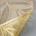thumbnail image 6 of Clearance! JWDX Place Mat, Placemat Promotion, Creative Rectangle Pvc Placemat with Gold Foil, Heat- and Leaf-Shaped Design, Perfect for Dining Table, Tea Cup, Western-Style Dinner Mat Gold, 6 of 8