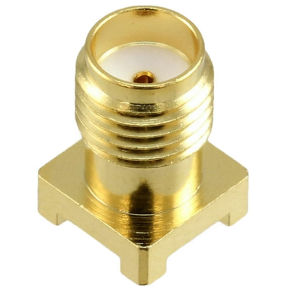 Pack of 8 CONSMA001-SMD-G-T SMA Connector Receptacle, Female Socket 50 Ohms Surface Mount Solder :RoHS, Cut Tape