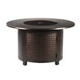 thumbnail image 4 of Aluminum 44-in Round Propane Fire Table with Beads, Covers and Lid, 4 of 9
