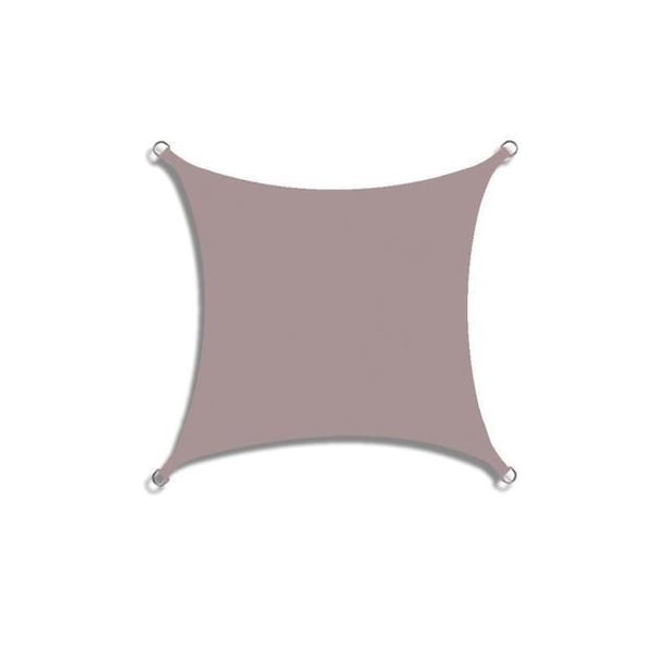 Vela de sombra para exteriores, toldo impermeable de poliéster 320D a prueba de rayos UV, dosel de Sol para terraza, cochera, patio trasero, jardín, etc.