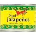 Macayo's Canned Diced Jalapenos, 4 oz