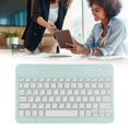 thumbnail image 1 of Teclado Inalámbrico, Tecnología BT 3.0 Conexión Estable Diseño Compacto Peso Ligero, Con Función De Bloqueo De Pantalla, Para IOS PC Tablet Laptop, 1 of 7