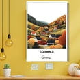 thumbnail image 3 of Odenwald Travel Scenic Canvas Wall Art -Germany Canvas – Nature-Inspired Print for Bedroom, Living Room, or Office – Travel Gift, 3 of 5
