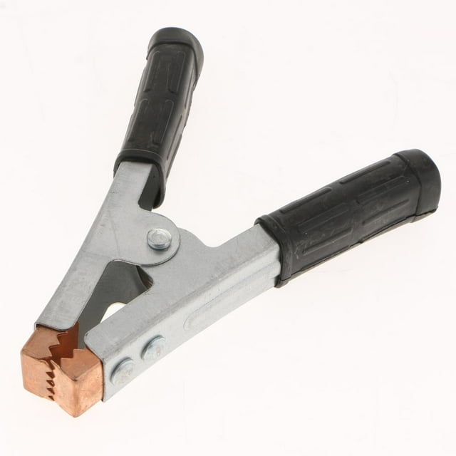 Colaxi 300A Spring Loaded Welding Ground Earth Clamp Alligator Clip For Electrical Maintenance, Pipeline Maintenance, Mechanical Maintenance Black