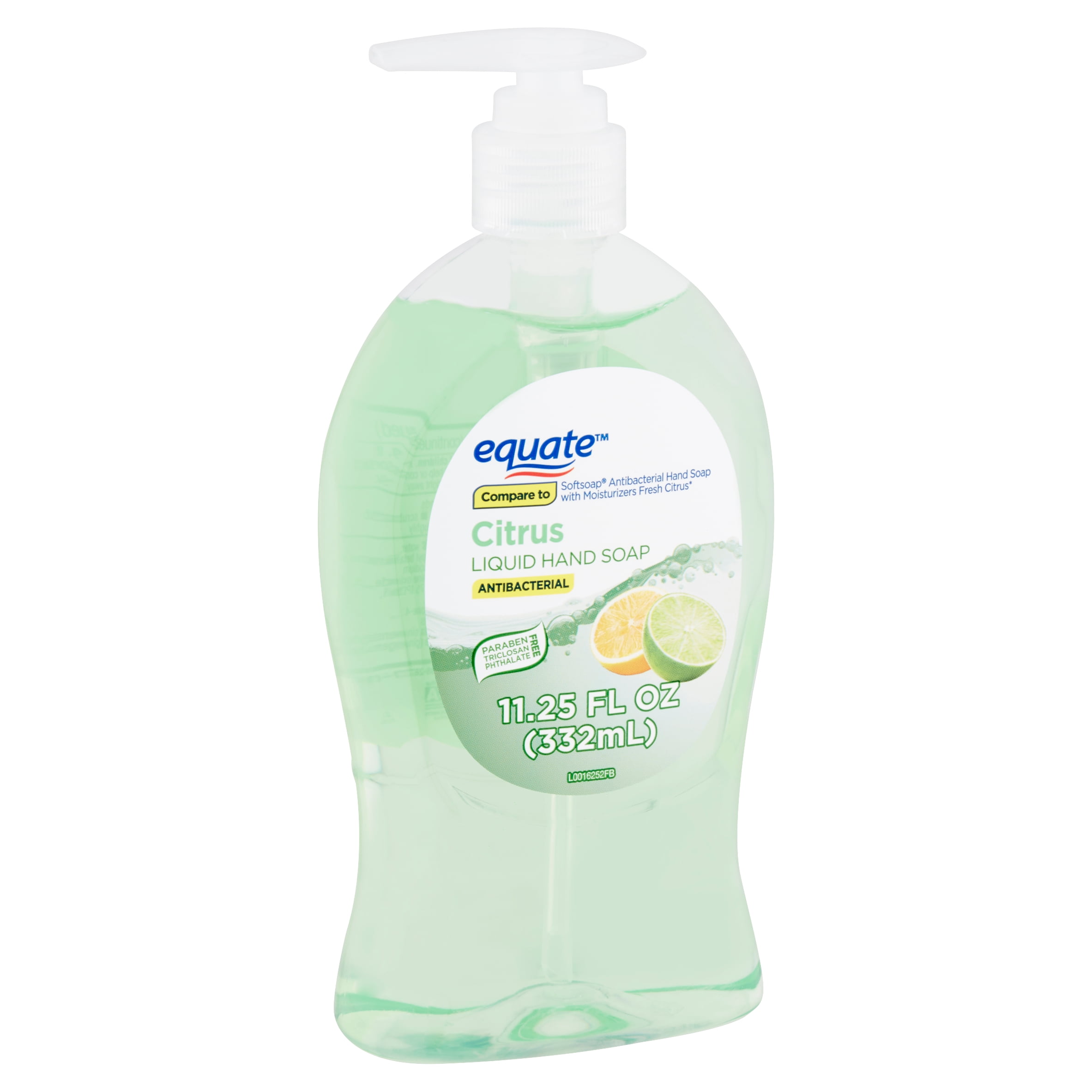 Equate Antibacterial Citrus Liquid Hand Soap, 11.25 fl oz