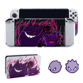 thumbnail image 3 of Estuche protector para Nintendo Switch Estuche protector transparente con traje de fantasma morado Estuche blando Caja de almacenamiento para NS, 3 of 6