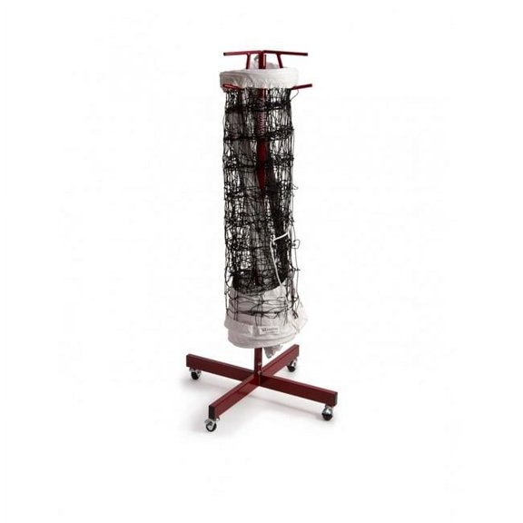Red Single Net Storage Rack