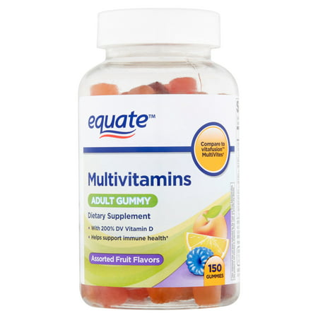 equate Adult Gummy multivitamines, 150 count