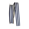 thumbnail image 1 of Reliant Ribbon 25103-055-05J 0.875 in. 25 Yards RD Grosgrain Stripes Ribbon, Navy, 1 of 1