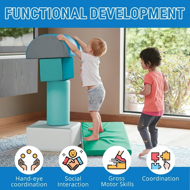 Ecr4kids softzone climb and discount crawl foam play set