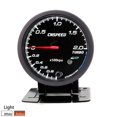 thumbnail image 1 of 2.5' 60mm Car Turbo Boost Gauge 2bar 3 Bar 30psi Boost Meter Car White Dual Led Display Peak Warning, 1 of 1