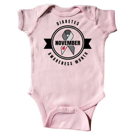 

Inktastic Diabetes Awareness Month November Gift Baby Boy or Baby Girl Bodysuit