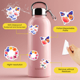 thumbnail image 5 of Colorful Stickers Butterfly Stationery Stickers Floral Kids Stickers for Luggage Laptop Suitcase, 5 of 5