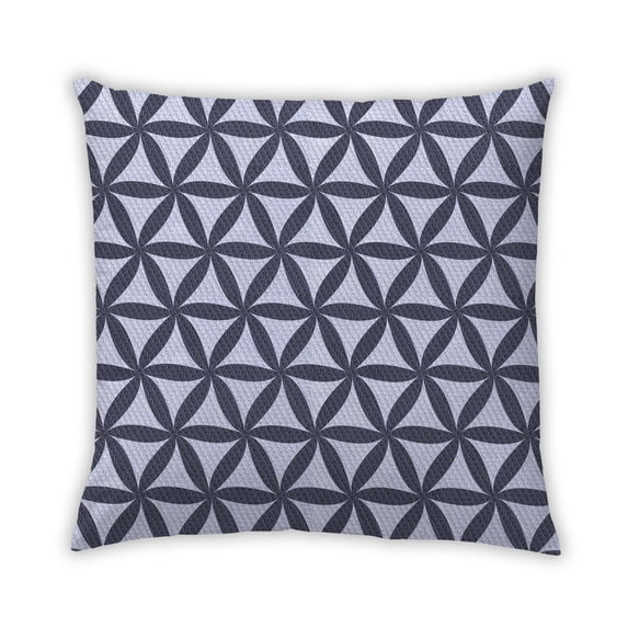 Ahgly Company Outdoor Square Contemporary Throw Pillow, 18 inch by 18 inch