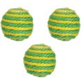 thumbnail image 1 of 3 piezas de juguete de bola de cuerda de lana tejida para gatos, bola de sisal, 1 of 5