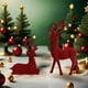 thumbnail image 5 of Luxury Resin Deer Ornaments Christmas Decor for Living Room TV Cabinet Wine Cabinet Home Decorations Holiday Gift Decor, 5 of 6