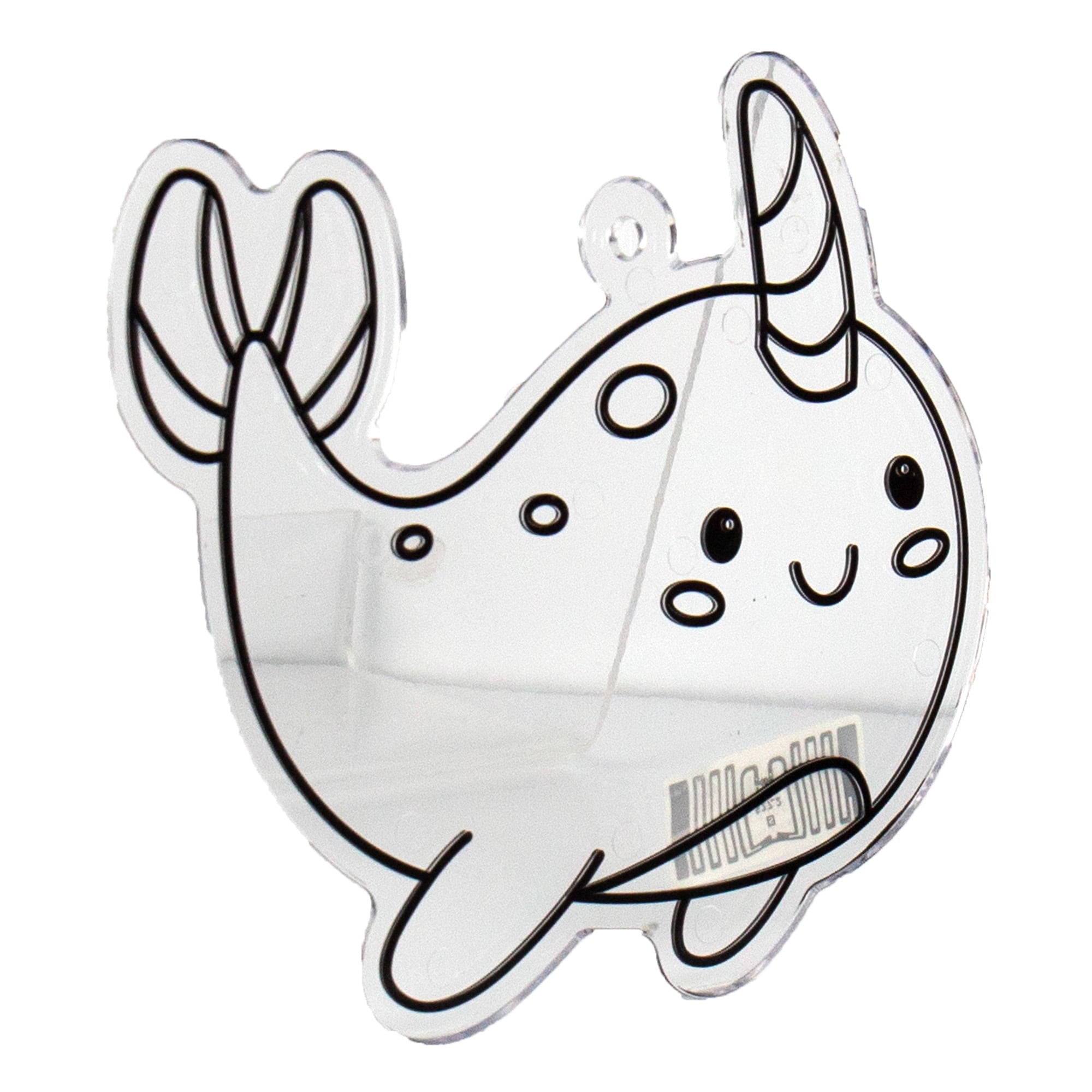 (5 pack) Hello Hobby Jumbo Narwhal Suncatcher
