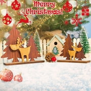 Promotions sur les décorations de Noël ! Abcnature Ins, un sapin de Noël en bois, un orignal et des mini décorations de Noël