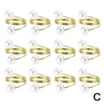 thumbnail image 1 of Porte-serviettes Ronds en Métal pour Boucles de Mariage S5L7, 1 of 9
