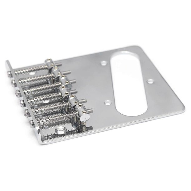 6 Strings Saddle Top Loader Bridge for Tele Telecaster Style Guitar