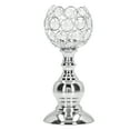 thumbnail image 3 of Candle Holder, Electroplating Process Elegant Style Tall Candle Holder Wide Applicability  For Store For Party For Bedroom Silver, 3 of 8